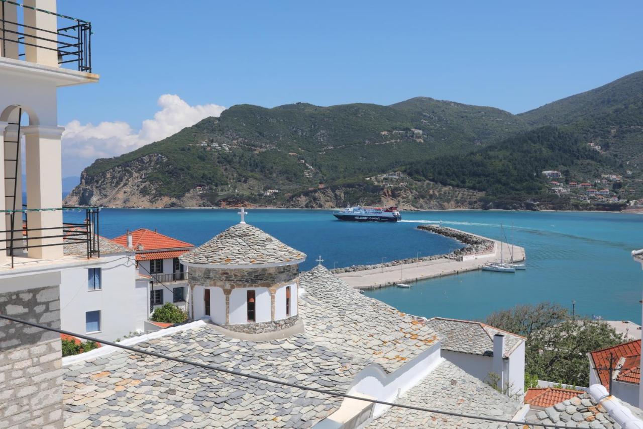 Skopelos House In Castle Panormos  Exterior foto